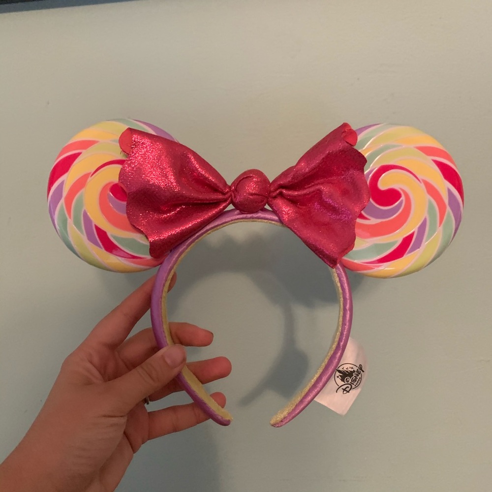 Lollipop Minnie Mouse ears